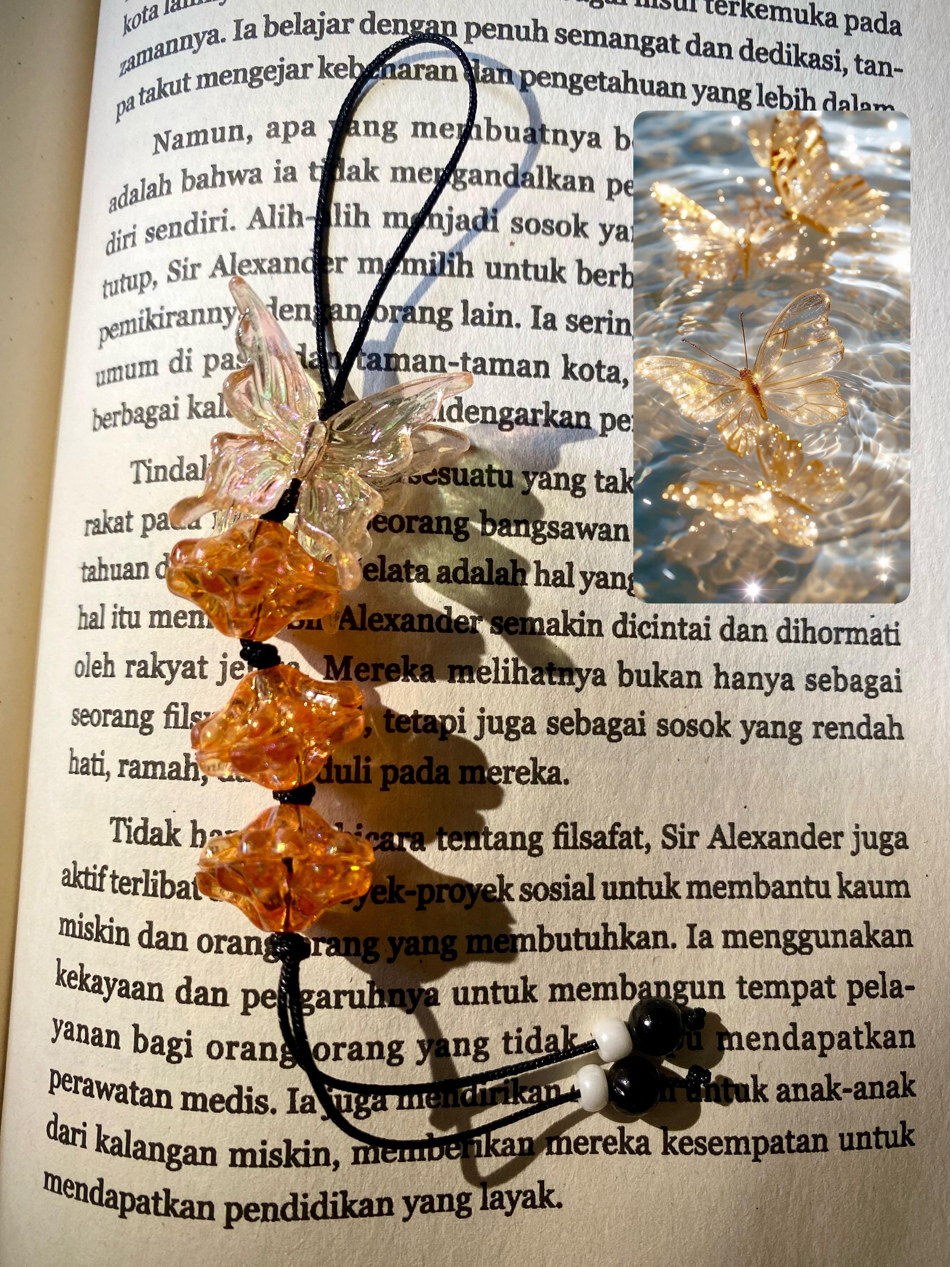 Sunset Orange Crystal Brooch